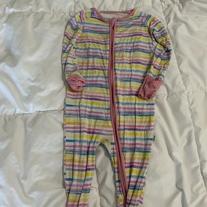 Rainbow stripes zippy